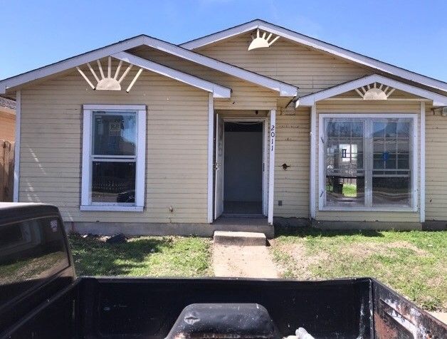 Secured single-family home exterior